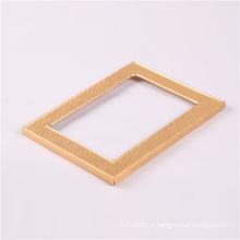 Rose gold /sliver/wooden home decoration modern alumium photo frame